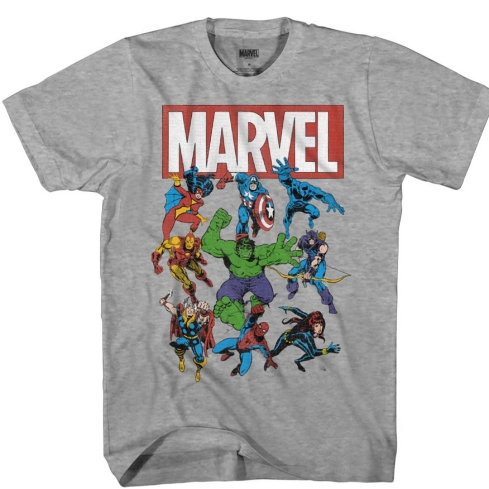 Marvel  TShirt M Medium Color HTR